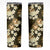 Gold Tropical Hawaii Skinny Tumbler Seamless Monstera Plumeria Hawaiian Pattern - Polynesian Pride