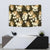 Gold Tropical Hawaii Tapestry Seamless Monstera Plumeria Hawaiian Pattern - Polynesian Pride