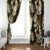 Gold Tropical Hawaii Window Curtain Seamless Monstera Plumeria Hawaiian Pattern - Polynesian Pride