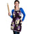 Purple Tropical Hawaii Apron Seamless Monstera Plumeria Hawaiian Pattern - Polynesian Pride