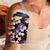 Purple Tropical Hawaii 4 in 1 Can Cooler Tumbler Seamless Monstera Plumeria Hawaiian Pattern - Polynesian Pride