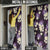 Purple Tropical Hawaii Door Cover Seamless Monstera Plumeria Hawaiian Pattern - Polynesian Pride