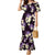 Purple Tropical Hawaii Family Matching Mermaid Dress and Hawaiian Shirt Seamless Monstera Plumeria Hawaiian Pattern - Polynesian Pride
