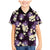 Purple Tropical Hawaii Family Matching Mermaid Dress and Hawaiian Shirt Seamless Monstera Plumeria Hawaiian Pattern - Polynesian Pride