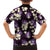 Purple Tropical Hawaii Family Matching Summer Maxi Dress and Hawaiian Shirt Seamless Monstera Plumeria Hawaiian Pattern - Polynesian Pride