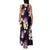 Purple Tropical Hawaii Family Matching Tank Maxi Dress and Hawaiian Shirt Seamless Monstera Plumeria Hawaiian Pattern - Polynesian Pride