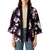Purple Tropical Hawaii Kimono Seamless Monstera Plumeria Hawaiian Pattern - Polynesian Pride