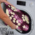 Pink Tropical Hawaii Bathroom Set Seamless Monstera Plumeria Hawaiian Pattern - Polynesian Pride