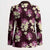 Pink Tropical Hawaii Blazer Seamless Monstera Plumeria Hawaiian Pattern - Polynesian Pride