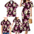 Pink Tropical Hawaii Family Matching Mermaid Dress and Hawaiian Shirt Seamless Monstera Plumeria Hawaiian Pattern - Polynesian Pride