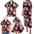 Pink Tropical Hawaii Family Matching Puletasi and Hawaiian Shirt Seamless Monstera Plumeria Hawaiian Pattern - Polynesian Pride