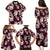 Pink Tropical Hawaii Family Matching Puletasi and Hawaiian Shirt Seamless Monstera Plumeria Hawaiian Pattern - Polynesian Pride
