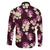 Pink Tropical Hawaii Family Matching Short Sleeve Bodycon Dress and Hawaiian Shirt Seamless Monstera Plumeria Hawaiian Pattern - Polynesian Pride
