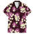 Pink Tropical Hawaii Family Matching Summer Maxi Dress and Hawaiian Shirt Seamless Monstera Plumeria Hawaiian Pattern - Polynesian Pride