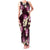 Pink Tropical Hawaii Family Matching Tank Maxi Dress and Hawaiian Shirt Seamless Monstera Plumeria Hawaiian Pattern - Polynesian Pride