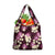 Pink Tropical Hawaii Grocery Bag Seamless Monstera Plumeria Hawaiian Pattern - Polynesian Pride
