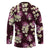 Pink Tropical Hawaii Hockey Jersey Seamless Monstera Plumeria Hawaiian Pattern - Polynesian Pride