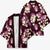 Pink Tropical Hawaii Kimono Seamless Monstera Plumeria Hawaiian Pattern - Polynesian Pride