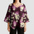 Pink Tropical Hawaii Kimono Sleeve Blouse Seamless Monstera Plumeria Hawaiian Pattern - Polynesian Pride
