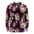 Pink Tropical Hawaii Long Sleeve Shirt Seamless Monstera Plumeria Hawaiian Pattern - Polynesian Pride