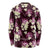 Pink Tropical Hawaii Long Sleeve Shirt Seamless Monstera Plumeria Hawaiian Pattern - Polynesian Pride
