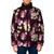 Pink Tropical Hawaii Padded Jacket Seamless Monstera Plumeria Hawaiian Pattern - Polynesian Pride