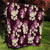 Pink Tropical Hawaii Quilt Seamless Monstera Plumeria Hawaiian Pattern - Polynesian Pride