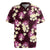 Pink Tropical Hawaii Rugby Jersey Seamless Monstera Plumeria Hawaiian Pattern - Polynesian Pride