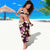 Pink Tropical Hawaii Sarong Seamless Monstera Plumeria Hawaiian Pattern - Polynesian Pride