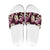 Pink Tropical Hawaii Slide Sandals Seamless Monstera Plumeria Hawaiian Pattern - Polynesian Pride