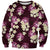 Pink Tropical Hawaii Sweatshirt Seamless Monstera Plumeria Hawaiian Pattern - Polynesian Pride