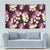 Pink Tropical Hawaii Tapestry Seamless Monstera Plumeria Hawaiian Pattern - Polynesian Pride