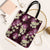 Pink Tropical Hawaii Tote Bag Seamless Monstera Plumeria Hawaiian Pattern - Polynesian Pride