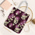Pink Tropical Hawaii Tote Bag Seamless Monstera Plumeria Hawaiian Pattern - Polynesian Pride