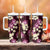 Pink Tropical Hawaii Tumbler With Handle Seamless Monstera Plumeria Hawaiian Pattern - Polynesian Pride