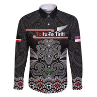 Aotearoa Toitu Te Tiriti Family Matching Off Shoulder Short Dress and Hawaiian Shirt Stand Together! Stand Stronger! - NZ Tiki