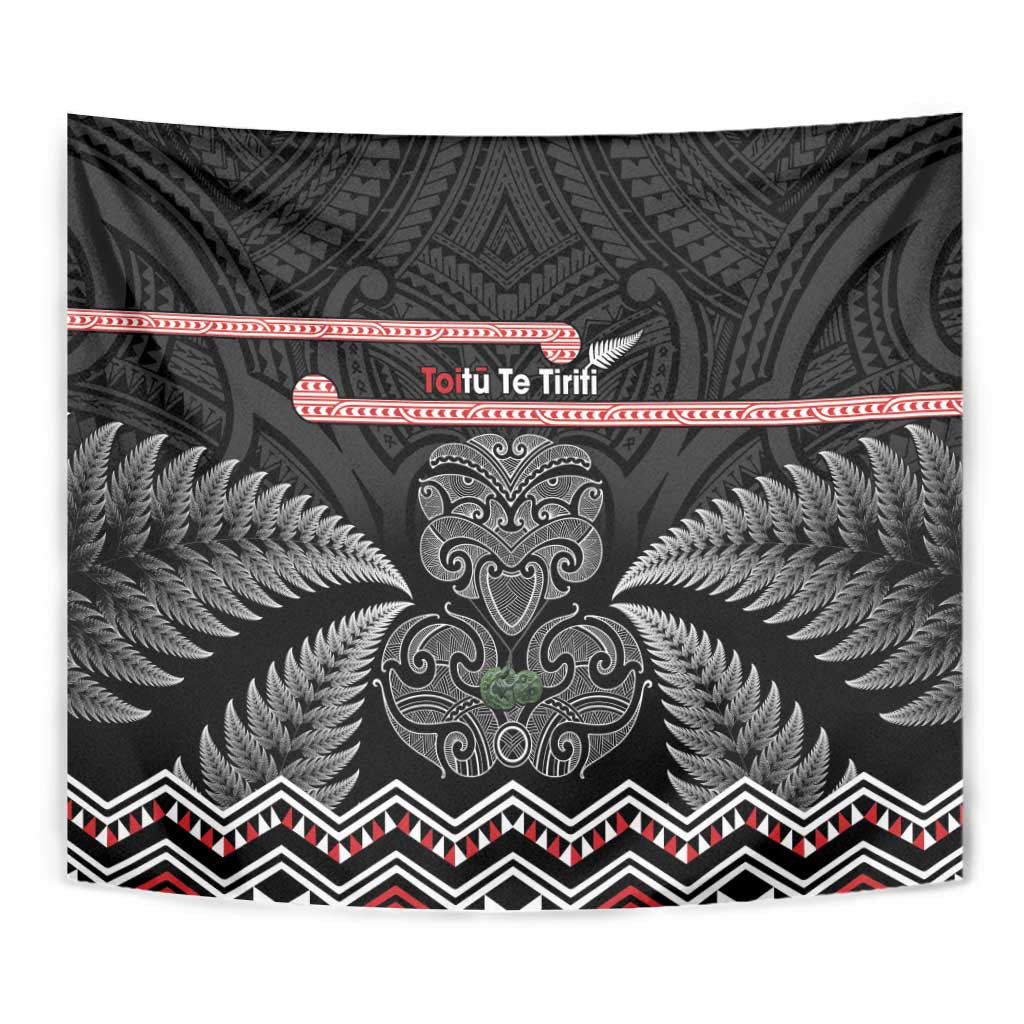 Aotearoa Toitu Te Tiriti Tapestry Stand Together! Stand Stronger! - NZ Tiki