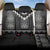 Black Taniko Aotearoa Back Car Seat Cover Niho Taniwha Mix Poutama LT14
