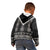 Black Taniko Aotearoa Kid Hoodie Niho Taniwha Mix Poutama LT14