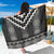 Black Taniko Aotearoa Sarong Niho Taniwha Mix Poutama LT14