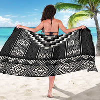 Black Taniko Aotearoa Sarong Niho Taniwha Mix Poutama LT14