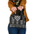 Black Taniko Aotearoa Shoulder Handbag Niho Taniwha Mix Poutama LT14