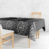 Black Taniko Aotearoa Tablecloth Niho Taniwha Mix Poutama LT14