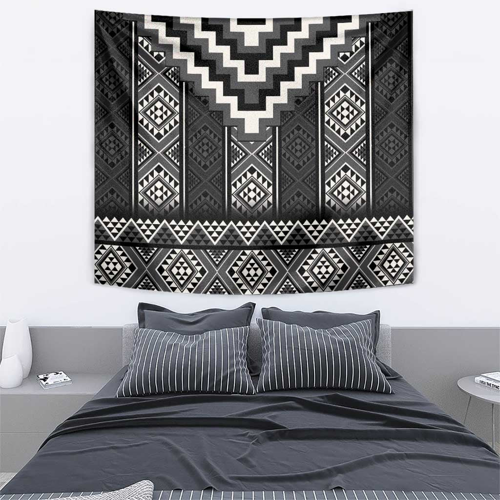 Black Taniko Aotearoa Tapestry Niho Taniwha Mix Poutama LT14