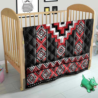 Red Taniko Aotearoa Quilt Niho Taniwha Mix Poutama LT14