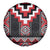 Red Taniko Aotearoa Spare Tire Cover Niho Taniwha Mix Poutama LT14