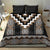 Brown Taniko Aotearoa Bedding Set Niho Taniwha Mix Poutama LT14