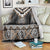 Brown Taniko Aotearoa Blanket Niho Taniwha Mix Poutama LT14