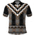 Brown Taniko Aotearoa Polo Shirt Niho Taniwha Mix Poutama LT14