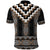 Brown Taniko Aotearoa Polo Shirt Niho Taniwha Mix Poutama LT14